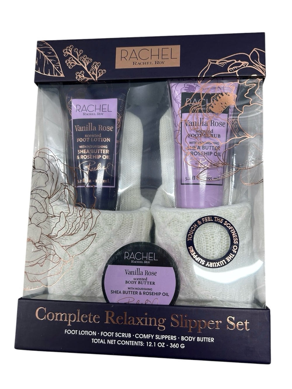 Rachel Roy Relaxing Slipper Spa Set